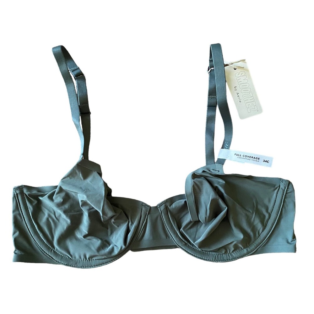 NWT Aerie Smoothez Full Coverage Unlined Bra 34C